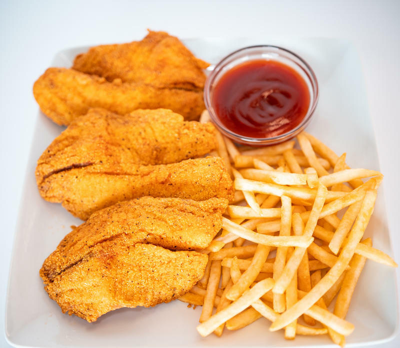 (l)fried Fish Fillet Basket(3pcs)